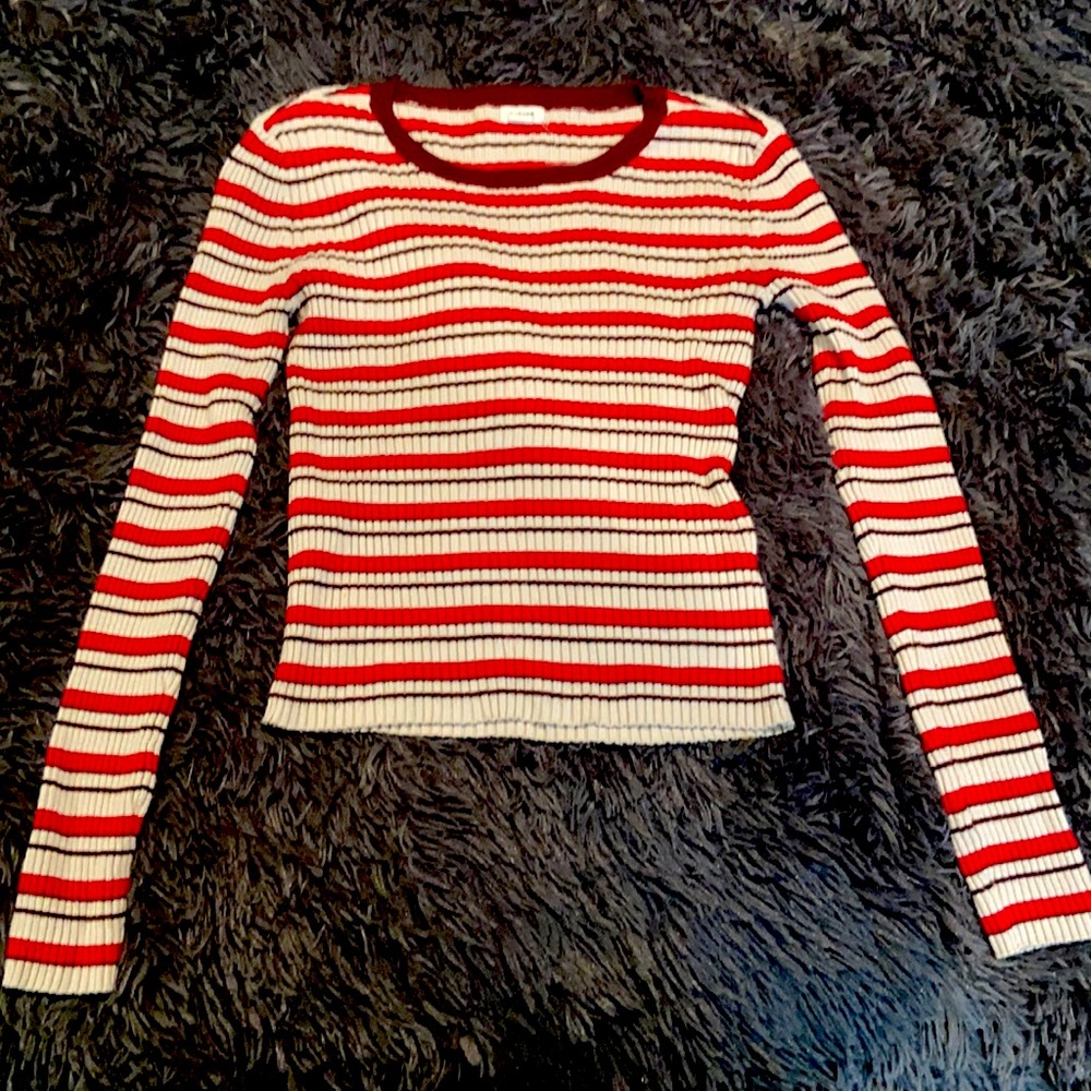 Striped long sleeve shirt